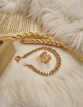 دستبند کارتیه قفل ملوانی ژوپینگ