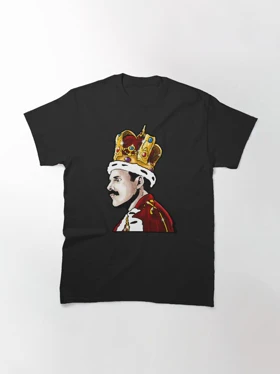 تیشرت گروه موسیقی Queen کویین تیشرت Freddie Mercury Queen