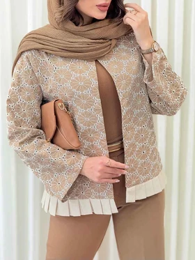 مانتو طرح دار میخک