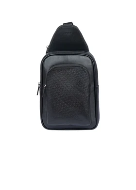 کیف کراس‌بادی چرم مردانه مدل هنریک New (مشکی)