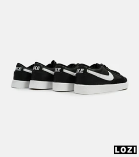 کفش نایک مردانه و زنانه مشکی سفید Nike Blazer Low 77 مدل 5203