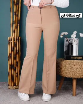 شلوار بوتکات دابل کرپ
