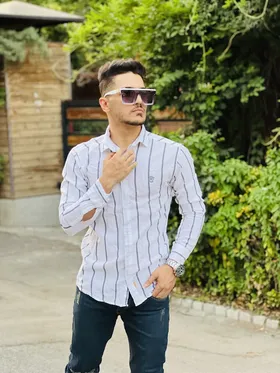پیراهن راه راه مردانه ترک