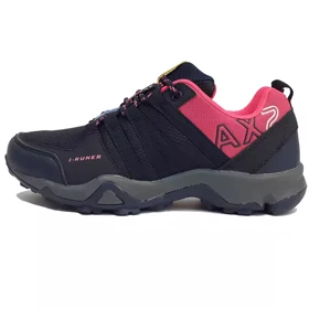 کفش روزمره آی رانر مدل AX2 سرمه ای صورتی