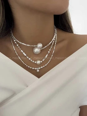 گردنبند مروارید دفرمه