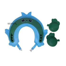 کلاه حمام گوش دار طرح برگ