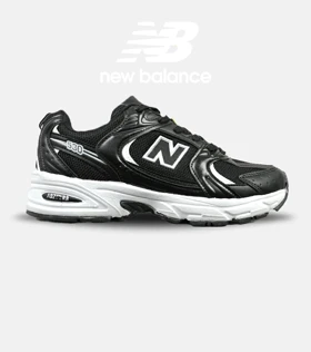 کفش کتانی مردانه و زنانه مشکی NEW BALANCE 530 مدل 4698