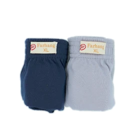 شورت مردانه پادار فرهنگ (پک2عددی)کد 2423p1