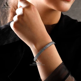 دستبند النگویی فول نگین Women Bracelet DS01