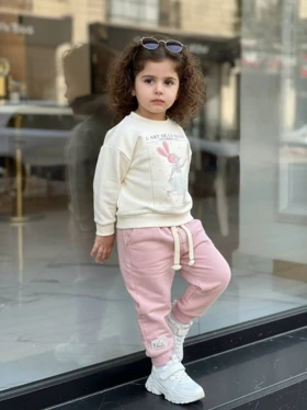 ست بلوز شلوار دخترانه موشی نیلسام 922