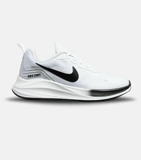کفش کتانی بزرگ پا سفید مشکی Nike air zoom max