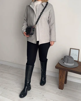 جکت فوتر Blanco (طوسی)