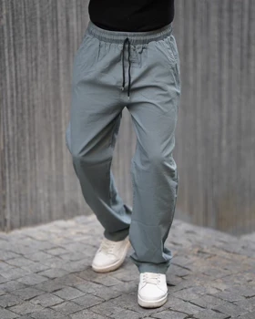 شلوار لینن طوسی مردانه فوق العاده خنک و با کیفیت