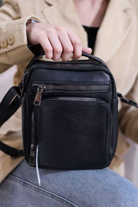 کیف مردانه کد 16430 (مشکی)