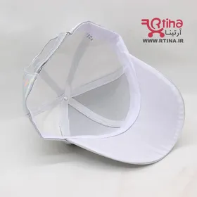 کلاه اسپرت ترند هولوگرامی نقره ای