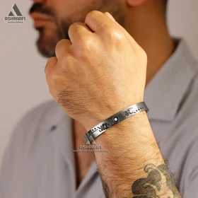 دستبند استیل مون بلان Montblanc Bracelet S1