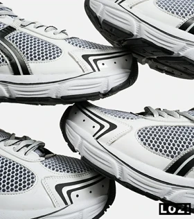 کفش کتانی بزرگ پا سفید مشکی ASICS GT 2130
