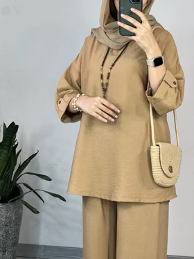 ست مانتو و شلوار پرستو