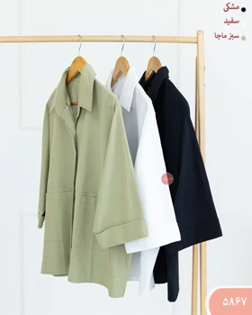 شومیز باکسی دوجیب 5867