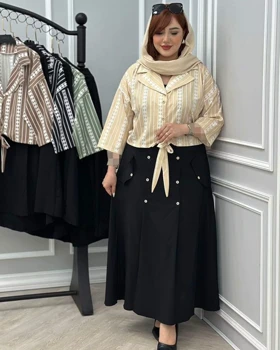 ست کراپ دامن