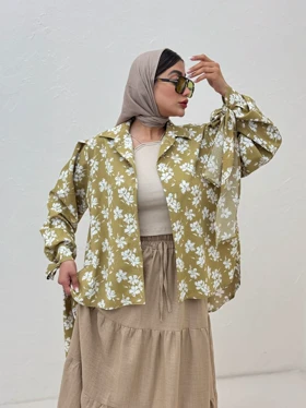 شومیز مانتویی خنک
