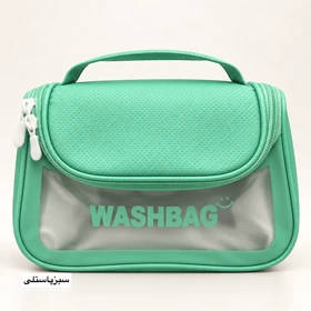 کیف لوازم آرایشی washbag زنانه مدل2205 (سبزپاستلی)