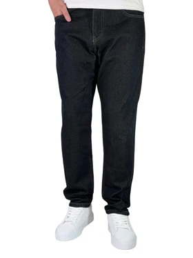 شلوار جین مردانه مام استایل سرمه ای مدل تامی کد 00043