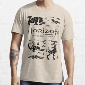 تیشرت طرح Horizon Forbidden West هورایزن تک سایز کد 274113