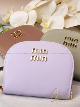 کیف پول جاکارتی زنانه وارداتی مدل min min کد B1069