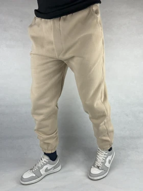 شلوار اسلش جاگر مردانه کرم 140