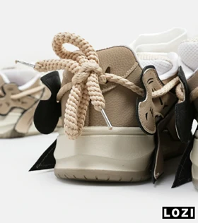 کفش کتانی مردانه و زنانه کرم قهوه ای CIRCA LOPEZ sneakers