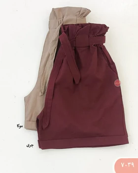 شلوارک لینن 7039