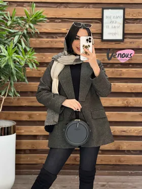 کت جناغی آستین پاکتی