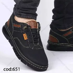 کتانی تمام مشکی zara - کد 651(Tb6)