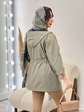 بارانی چهار جیب آستین پاکتی
