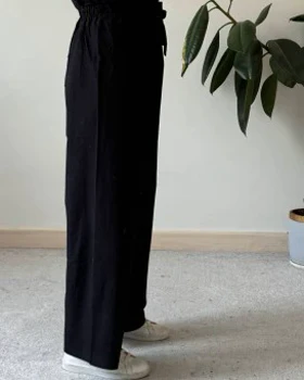 شلوار بگ لینن