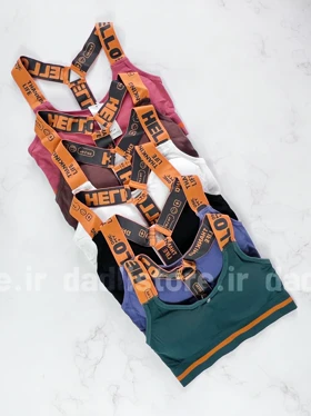 نیم‌تنه کاپ‌دار کبریتی بند ضربدری چاپدار