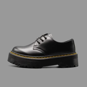 کفش دکتر مارتینز 1461 کواد پلتفرم مشکی Dr.Martens 1461 Quad Platform Black