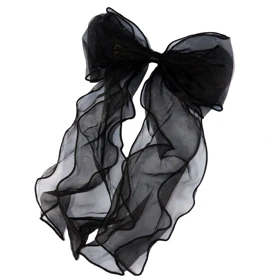 گیره مو زنانه مدل فرانسوی پاپیون آویز دار کد 3170