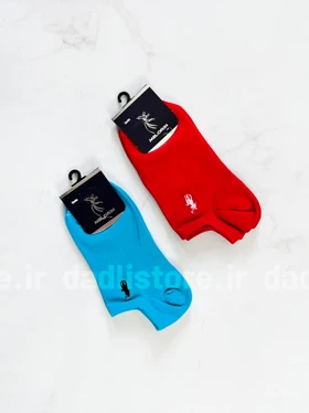جوراب مچی نخ پنبه طرح پولو Polo