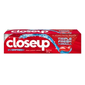 خمیر دندان کلوس آپ سری Ever Fresh مدل Red Hot وزن 125 گرم