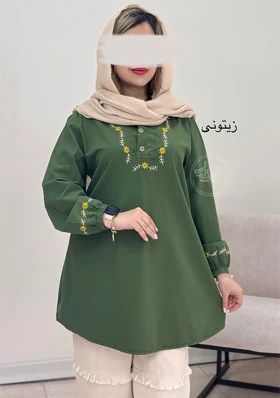 مانتو گلدوزی آیسل
