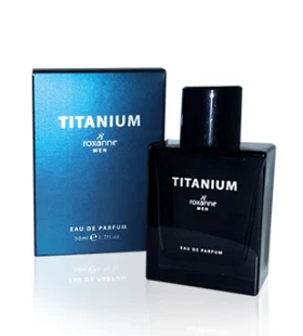 ادو پرفیوم مردانه رکسان مدل TITANIUM حجم 50 میل