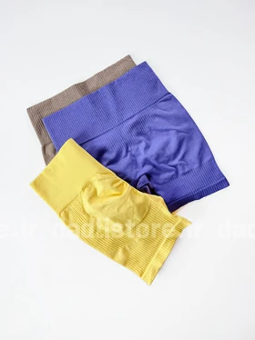 شورتک ورزشی سیملس پشت چروک