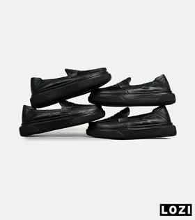کفش مردانه مشکی Bottega Veneta