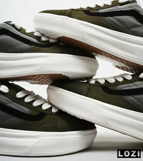 کفش اسنیکرزمردانه سبز زیتونی ونس VANS