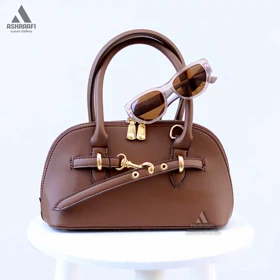 کیف دستی مجلسی Women HandBag A06 (قهوه‌ای)