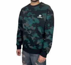 دورس مردانه سبز طرح چریکی پاره قواره باکسی