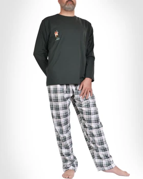 تیشرت و شلوار گوزن زمستونی مردانه