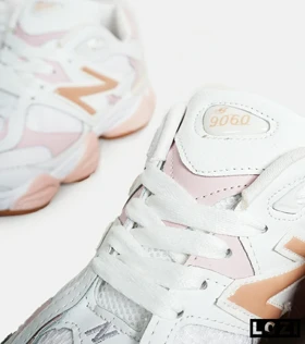 کفش کتانی زنانه سفید گلبهی NEW BALANCE 9060 مدل 6678